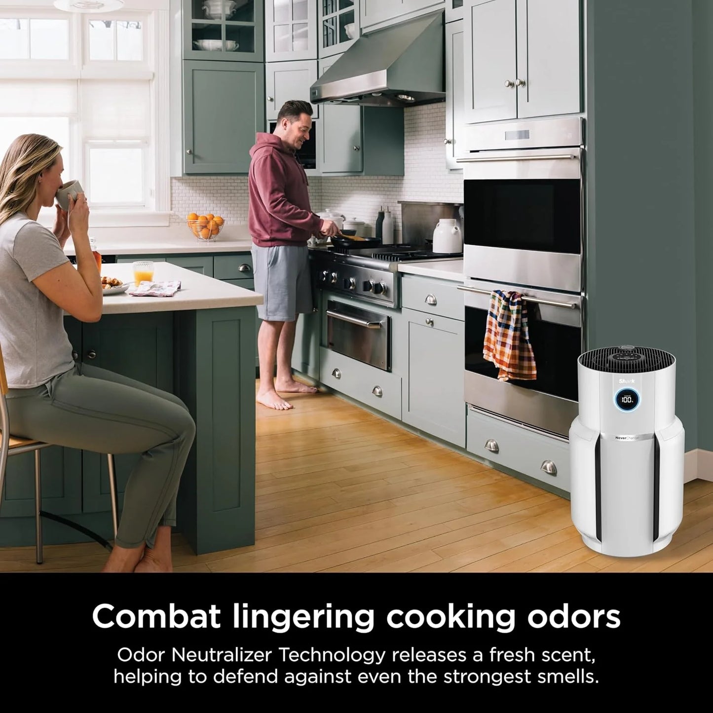 Air Purifier Compact Pro with Long-lasting HEPA Exceeding Filtration, For Pet Dander, Dust, Smoke, Allergens, Up to 250 sq. ft.