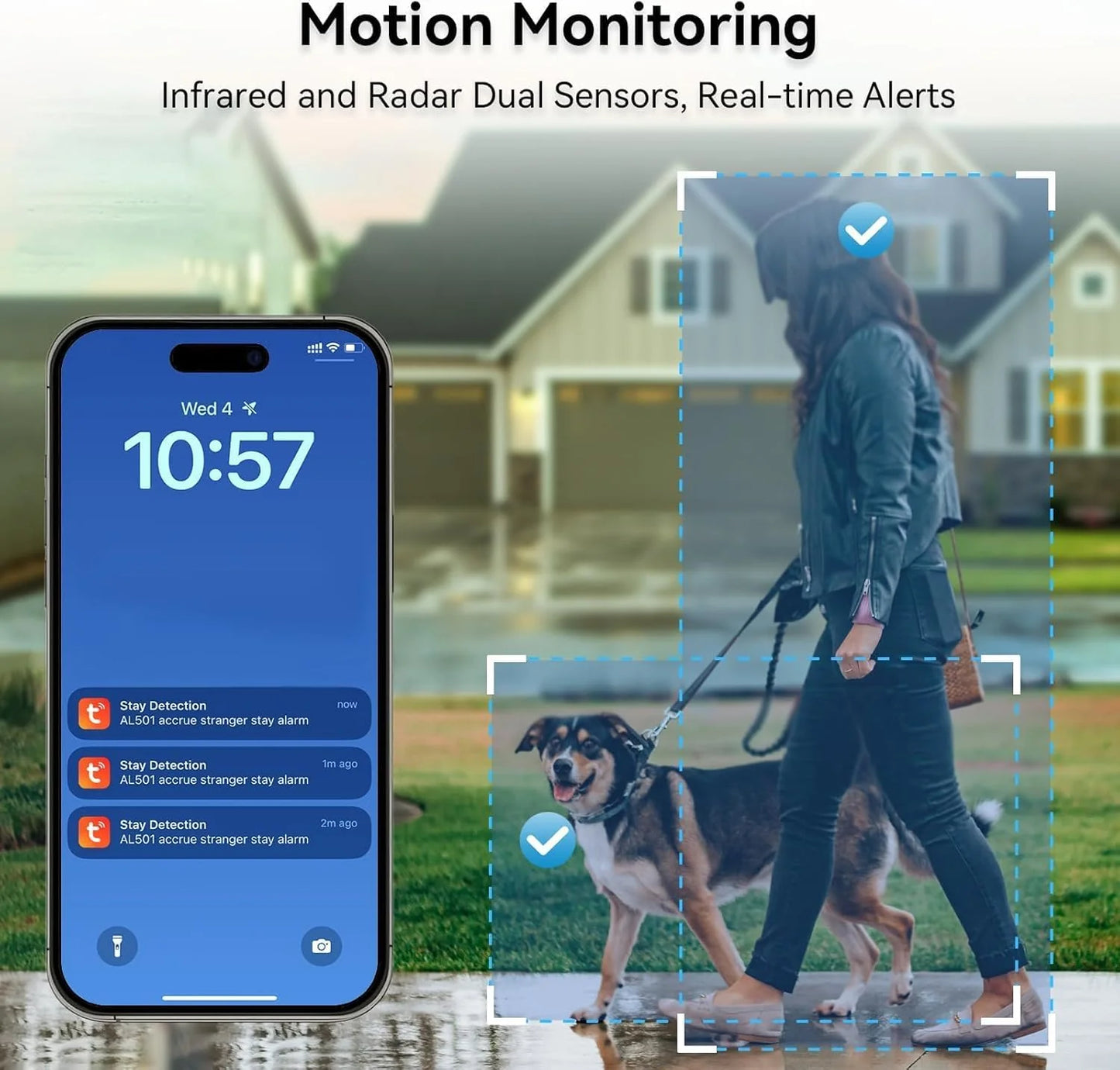 Video Smart Lock with Doorbell Keyless Entry Door Lock, Built-in WiFi Camera Front Door Deadbolt Lock, Fingerprint, Keypad Code, App Control, Voice Control, Auto-Lock, IP65, Video Call