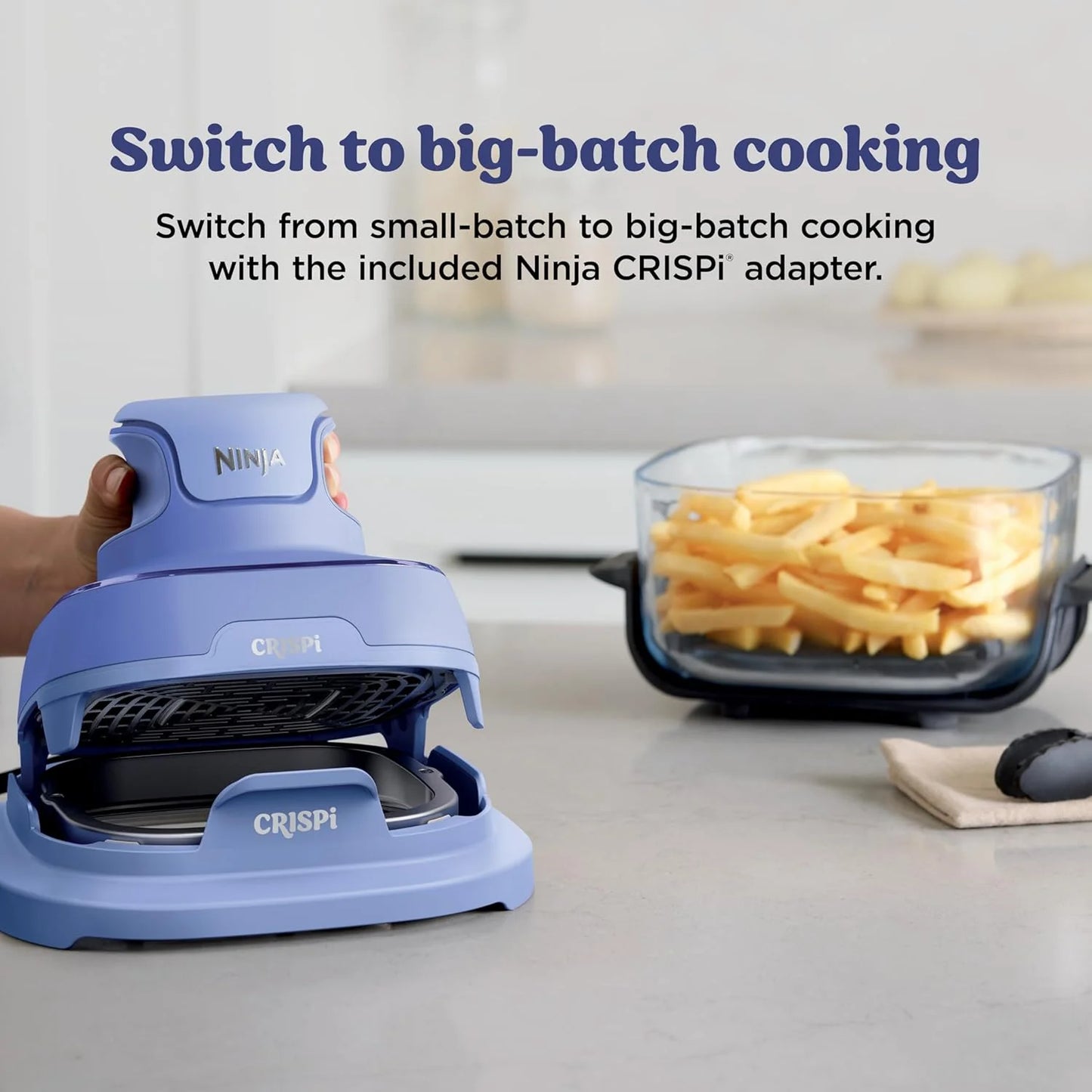 Crispi Air Fryer Microwave Freezer & Dishwasher Safe