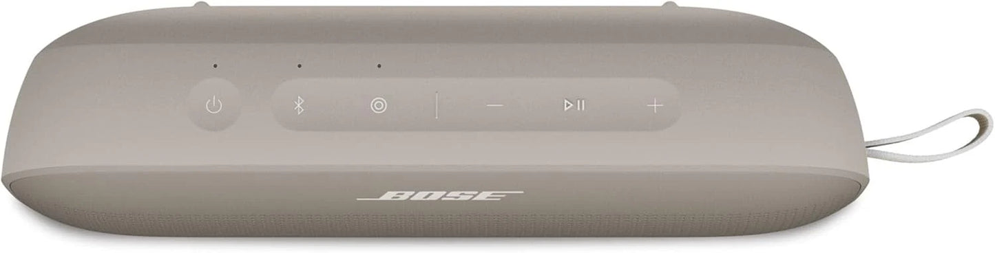 Bose SoundLink Flex Portable Bluetooth Speaker (2nd Gen), Portable Outdoor Speaker with Hi-Fi Audio, Up to 12 Hours Battery Life, Waterproof and Dustproof