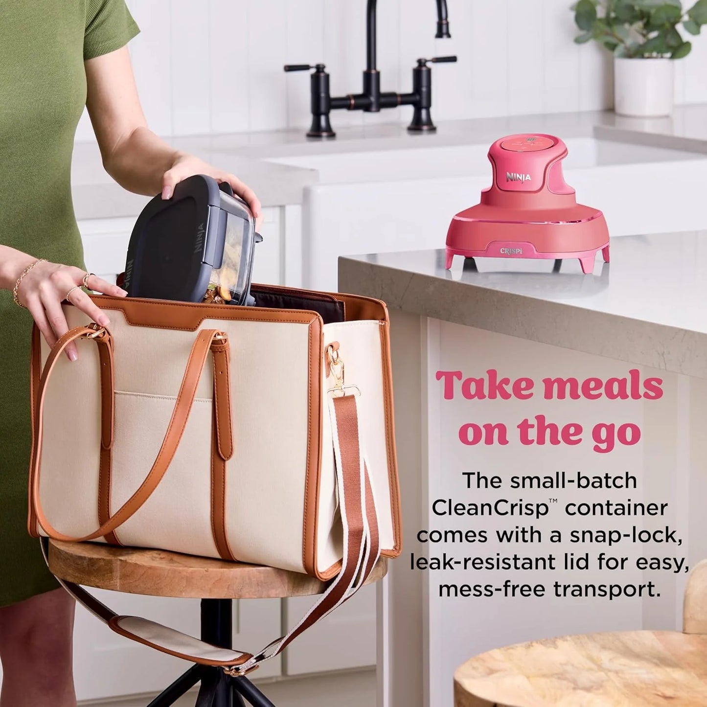 Crispi Air Fryer Microwave Freezer & Dishwasher Safe