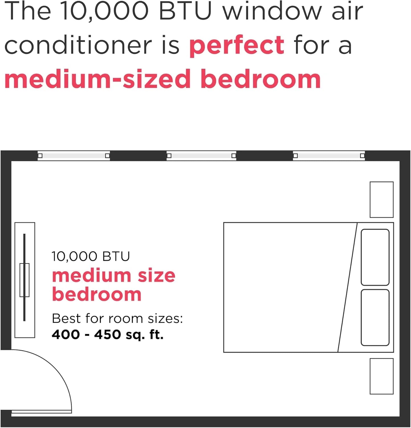 Frigidaire GHWQ103WC1 Inverter Quiet Temp Room Air Conditioner, 10,000 BTU with Wi-Fi Connected, Works with Alexa, Energy Star Certified, Easy-to-Clean Washable Filter, in White