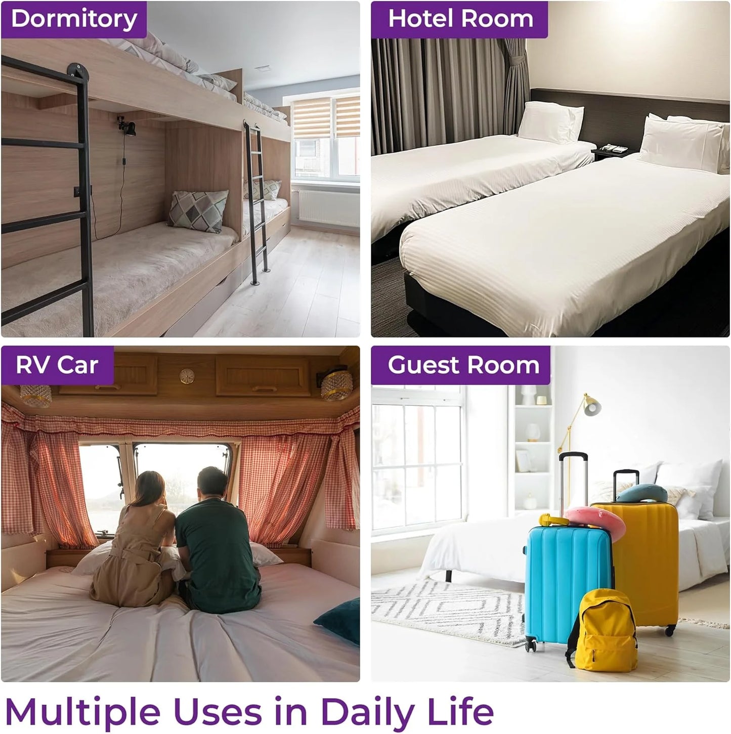 GAESTE 8-inch Fully Cooling Gel Memory Foam Mattress Mattress-in-a-Box