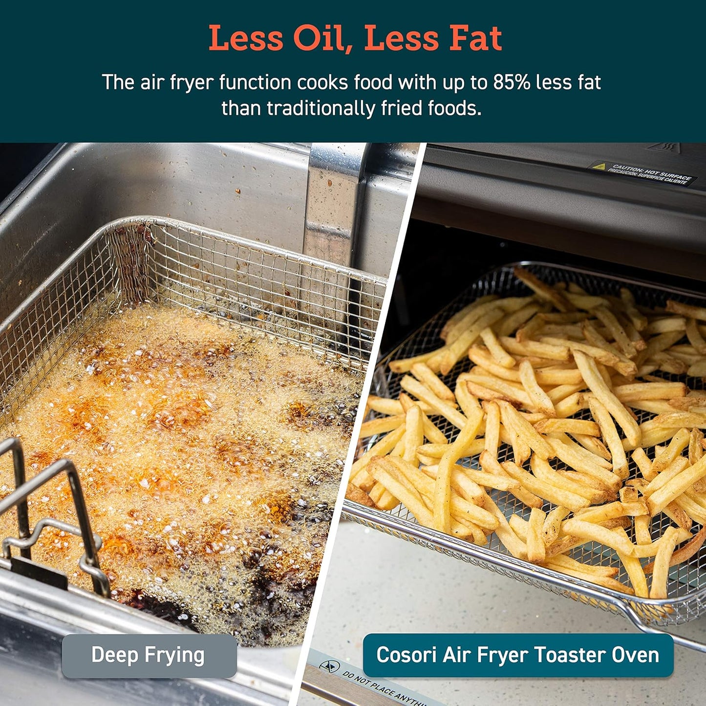 Air Fryer Toaster Oven Combo 13-in-1, 32Qt APP & Voice Control Convection Oven Countertop, Bake, Broil, Roast, Dehydrate, Sous Vide, 134 Recipes & 4 Accessories, Black, Stainless Steel