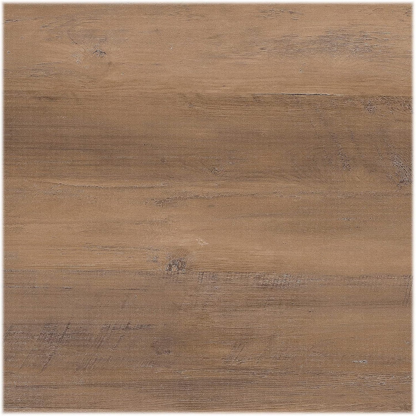 Key West Console Table with Drawers and Shelves in Linen White Oak