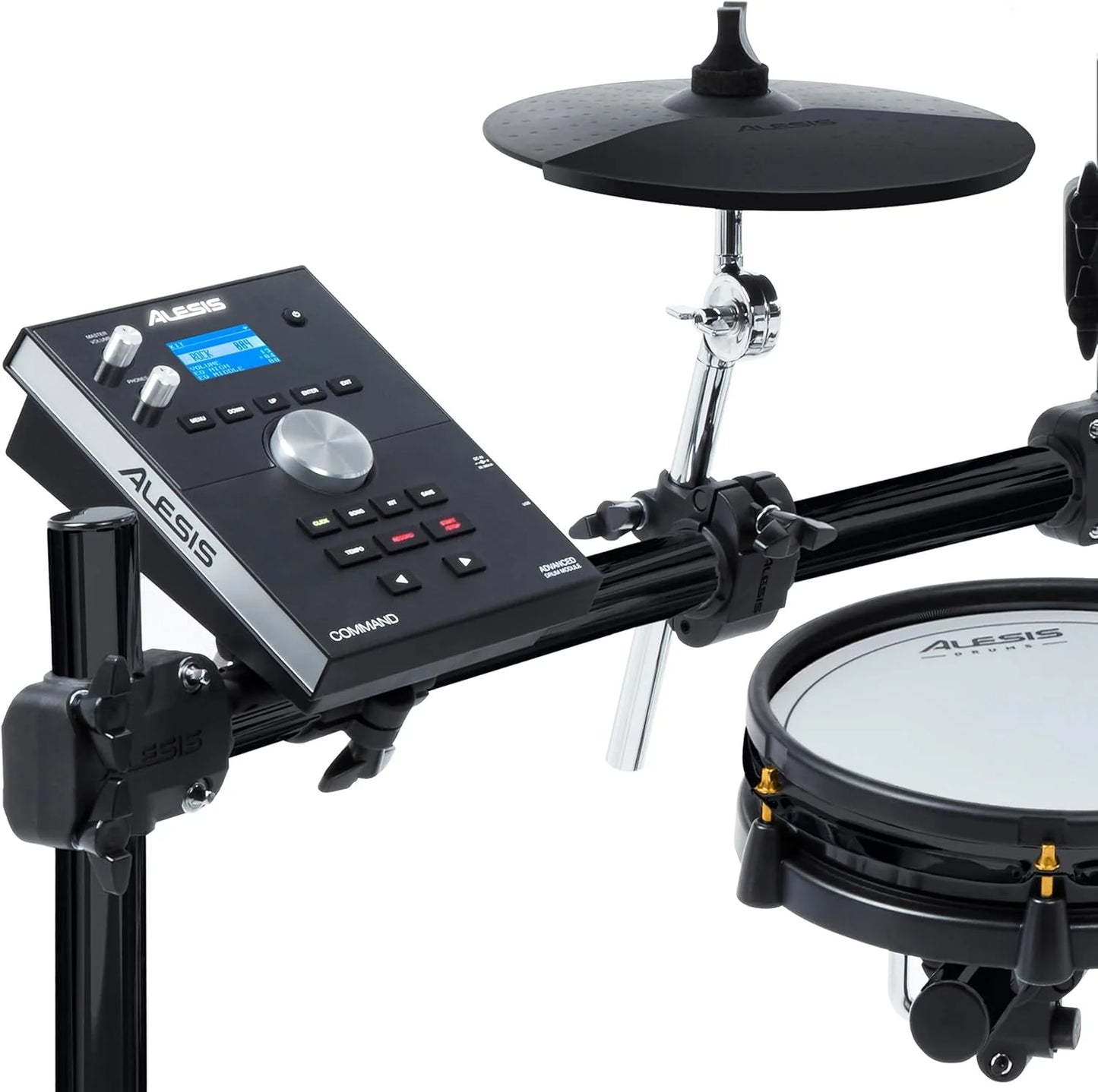 Alesis Drums Command Mesh SE Kit-Electric Drum Set USB MIDI Connection 600 Drum Sound