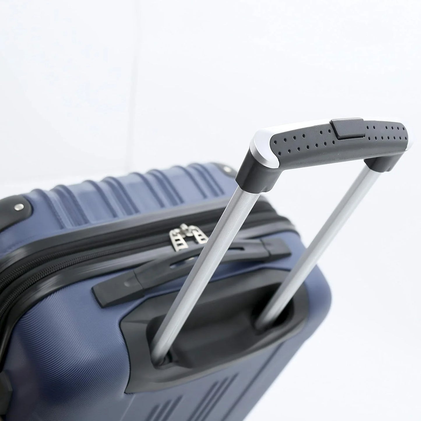 Hardside Travel Luggage, Lilac, Set of 4