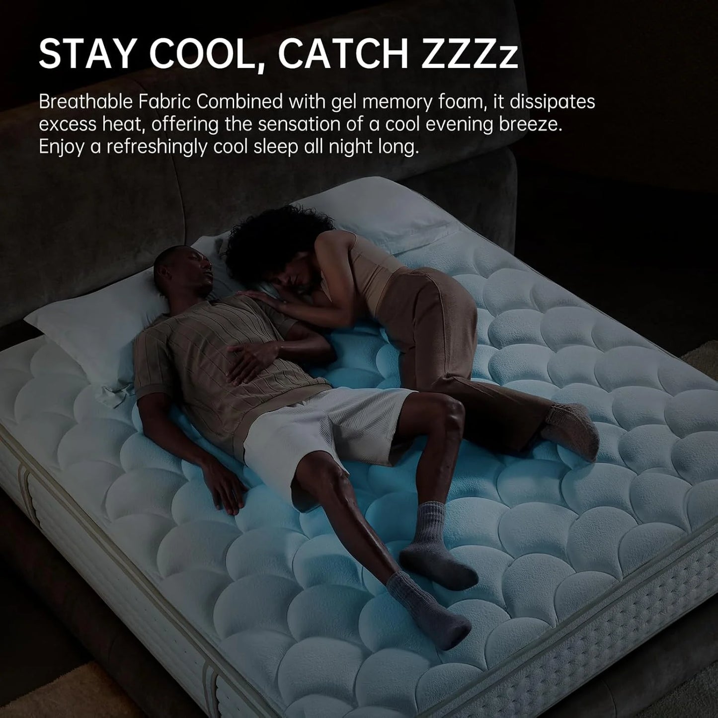 Queen Mattress 12 Inch Queen Mattress in a Box with Memory Foam for Extra Lumbar Support