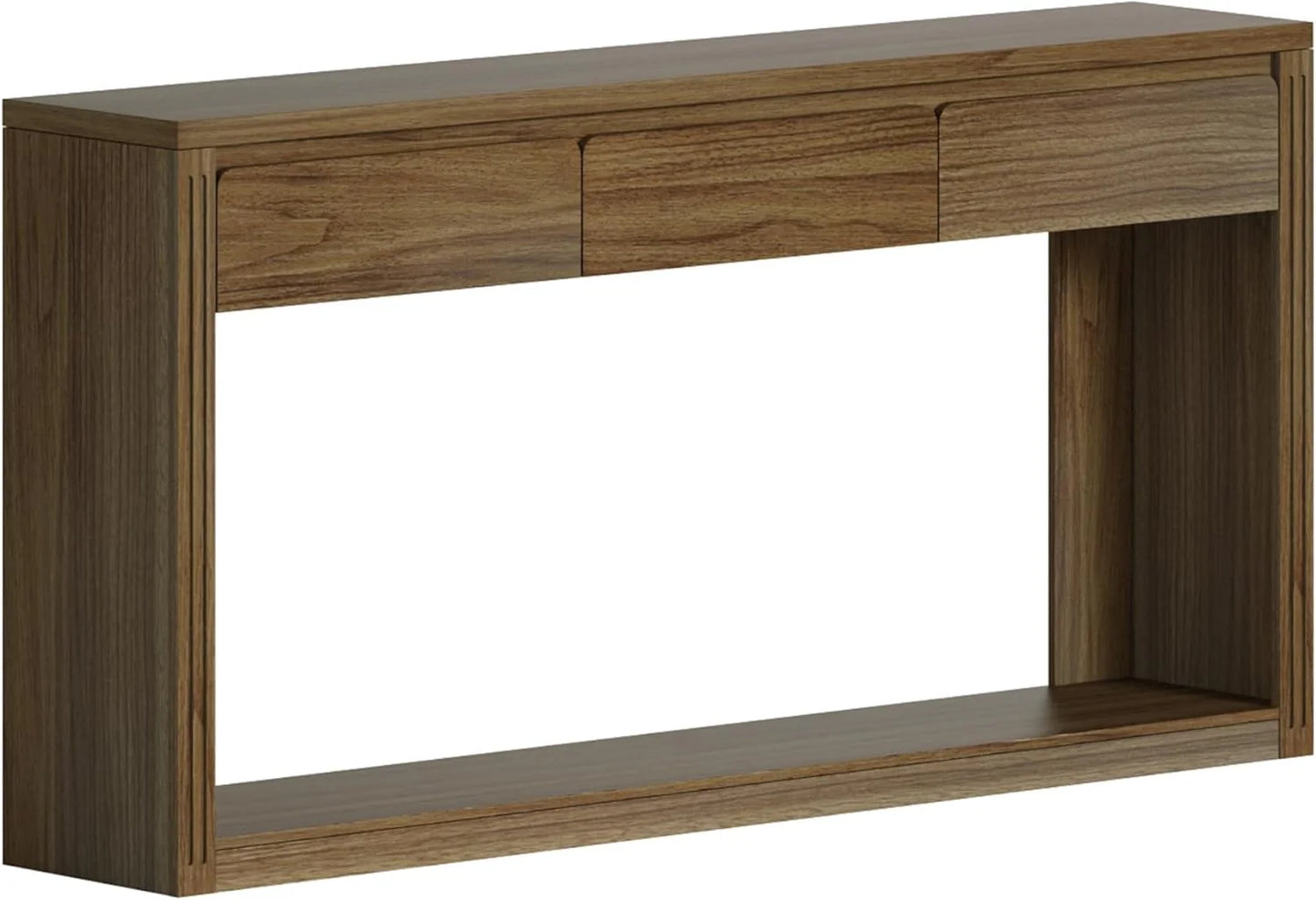 63.9" Long Console Tables for Entryway Farmhouse Entryway Table with Drawers