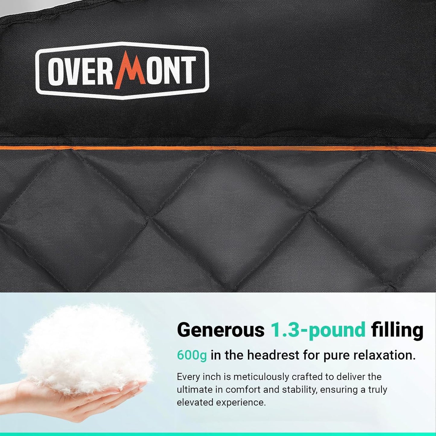 Extra Large Double Camping Chair - 2 Person Comfortable Sofa Chair Adult Loveseat - Heavy Duty Lawn Chair