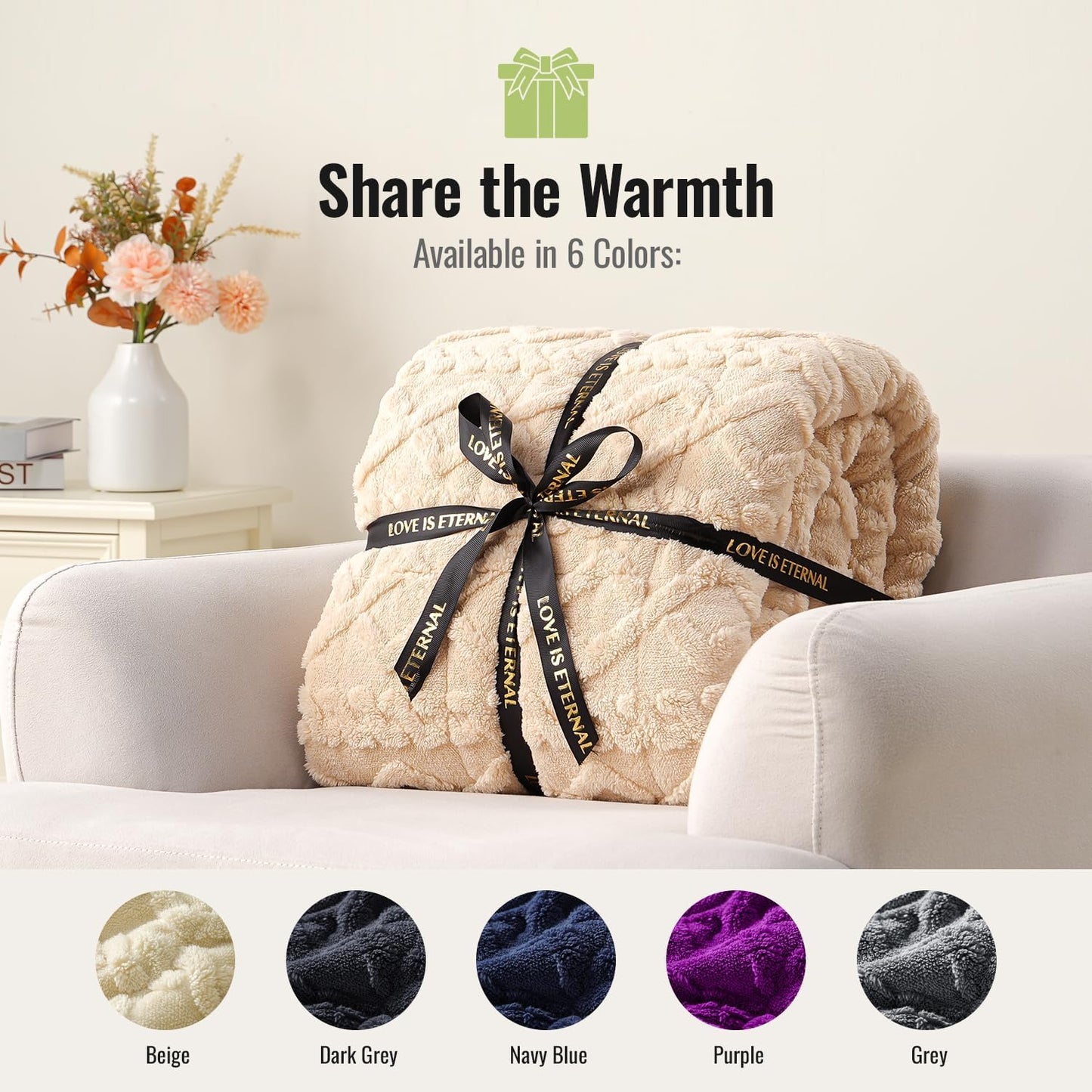 Weighted Blanket for Adults Queen Size 15lbs 60x80 inches