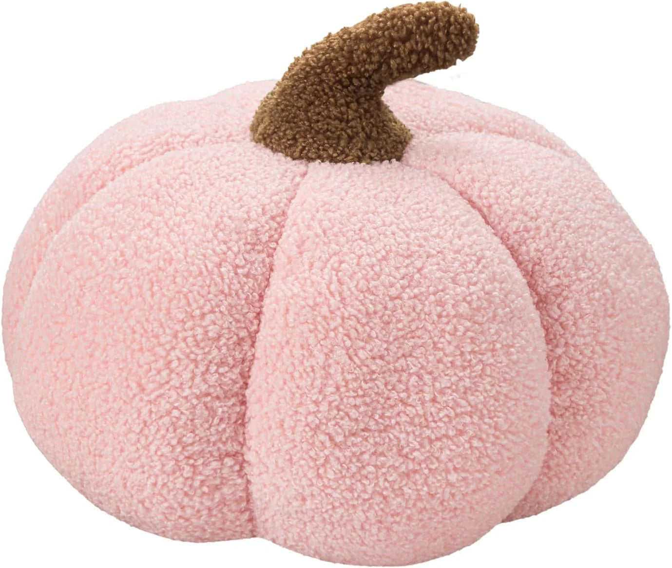 Teddy Fleece Pumpkin Throw Pillows