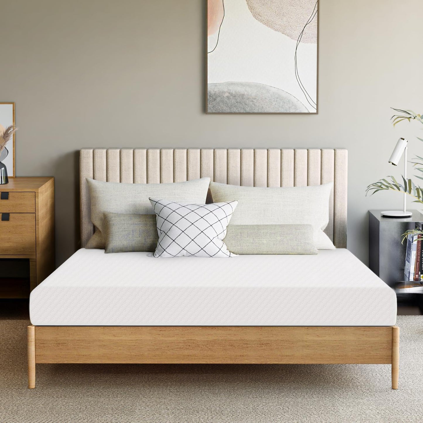 GAESTE 8-inch Fully Cooling Gel Memory Foam Mattress Mattress-in-a-Box