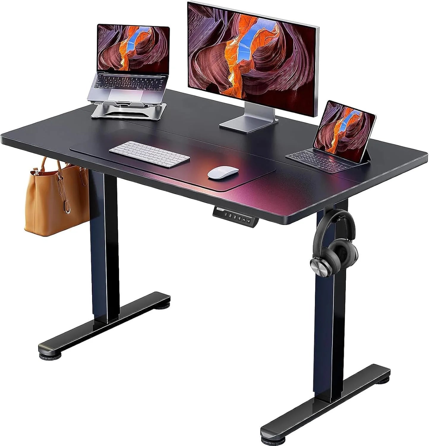 Height Adjustable Electric Standing Desk 47.2 x 23.6 Inches
