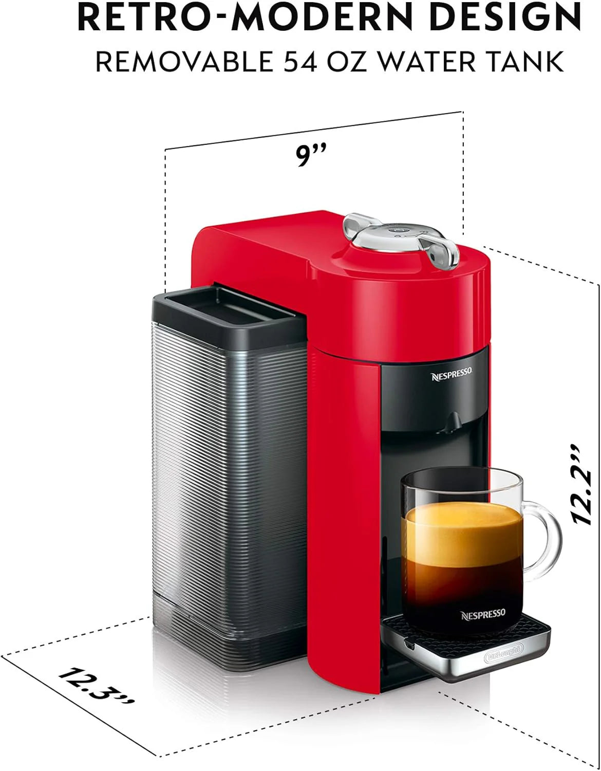 Nespresso De'Longhi Vertuo Single coffee and espresso makers