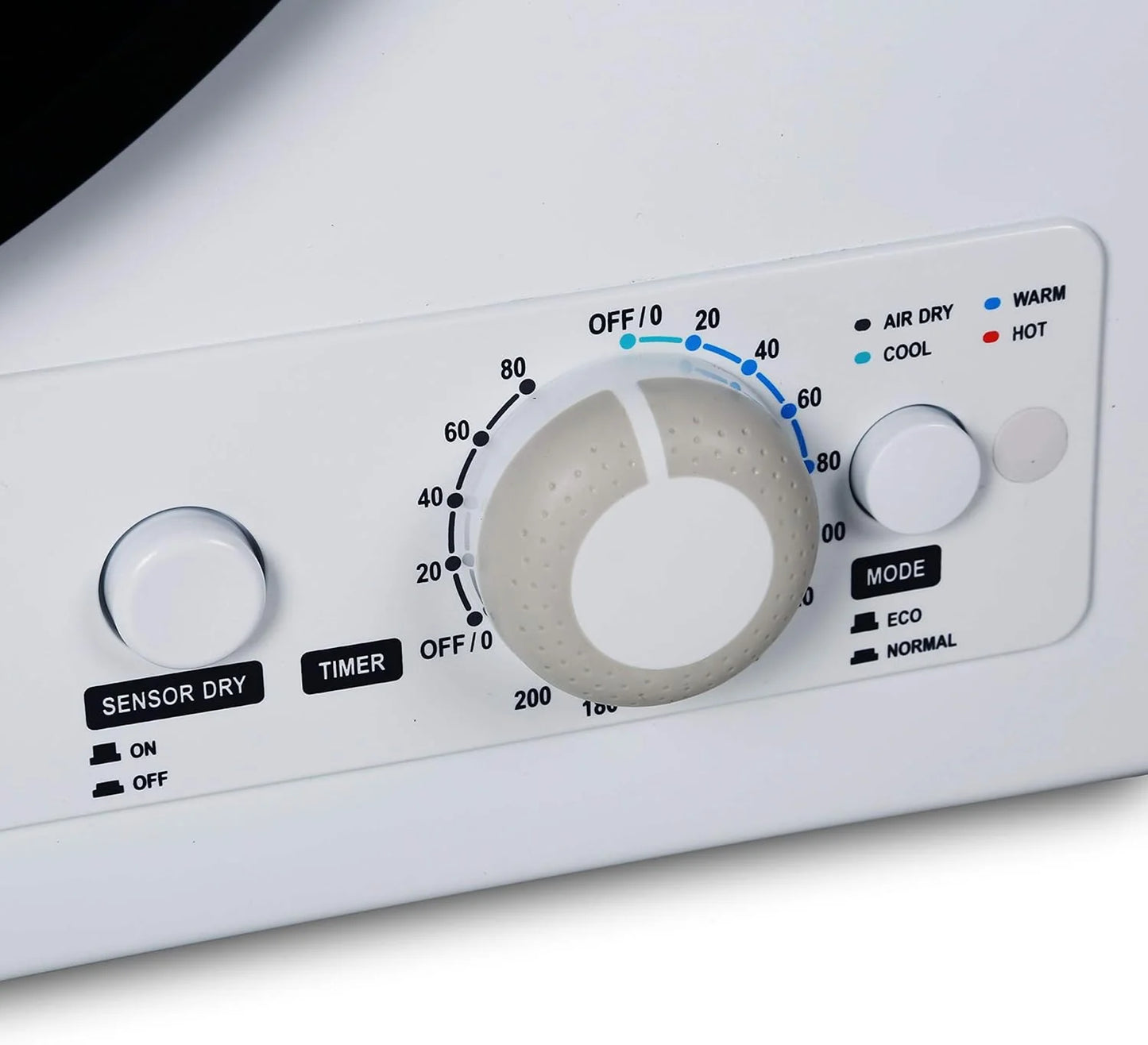 Compact Clothes Dryer, 1.5 Cu. Ft. 850W Electric Dryer, 120V Vented Portable Dryer with Stainless Steel Drum, for 5.5 lbs. of clothing for Standard Wall Outlet