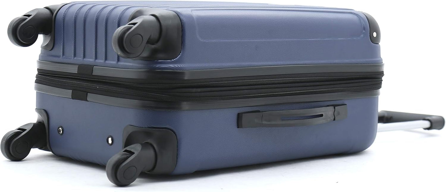 Hardside Travel Luggage, Lilac, Set of 4