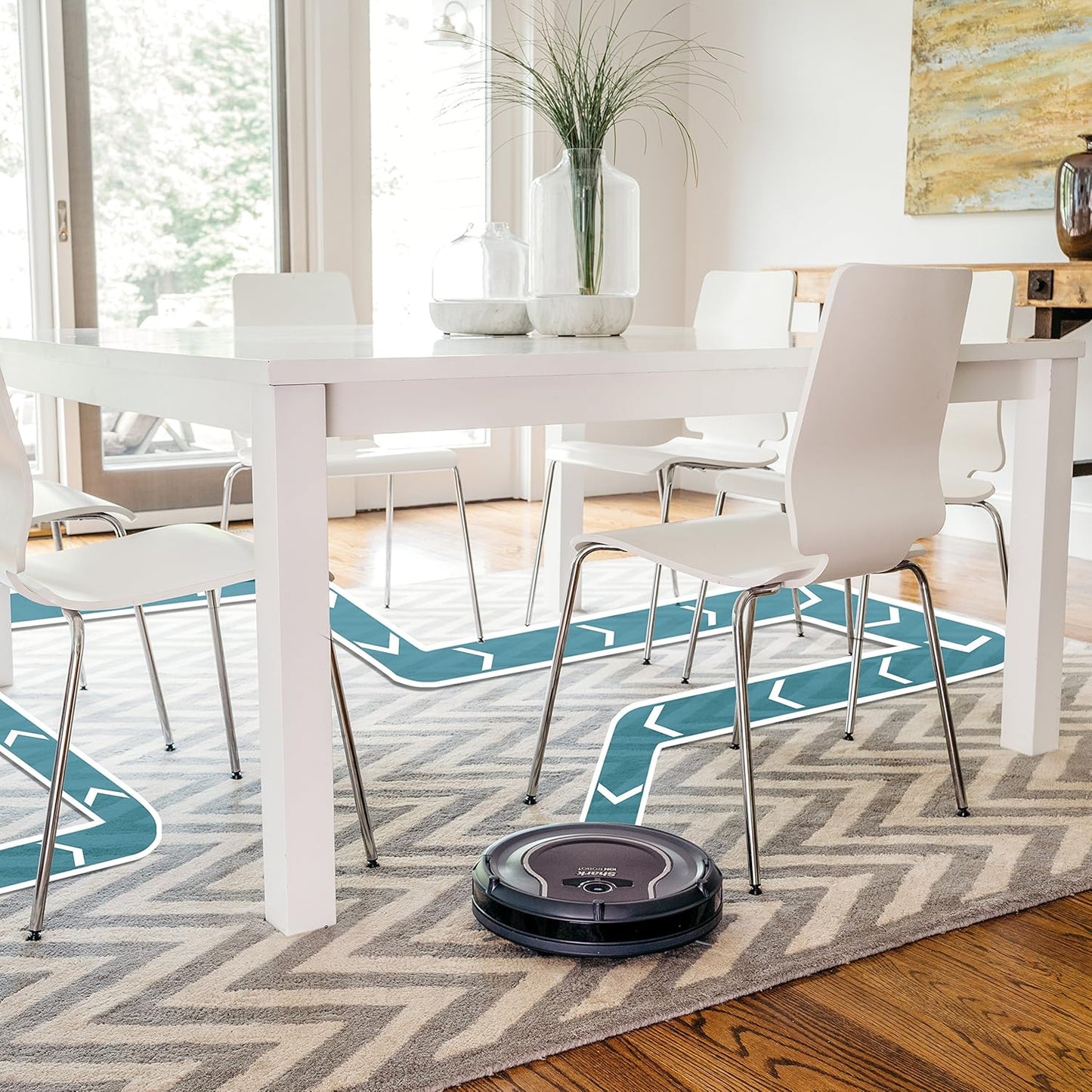 AI Robot Vacuum with XL HEPA Self-Empty Base, Bagless, 60-Day Capacity, LIDAR Navigation, Perfect for Pet Hair, Compatible with Alexa, Wi-Fi Connected, Carpet & Hard Floor, Black