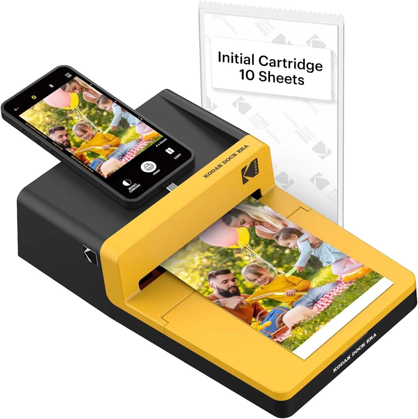 KODAK Dock ERA Plus 4PASS Instant Photo Printer (4x6)