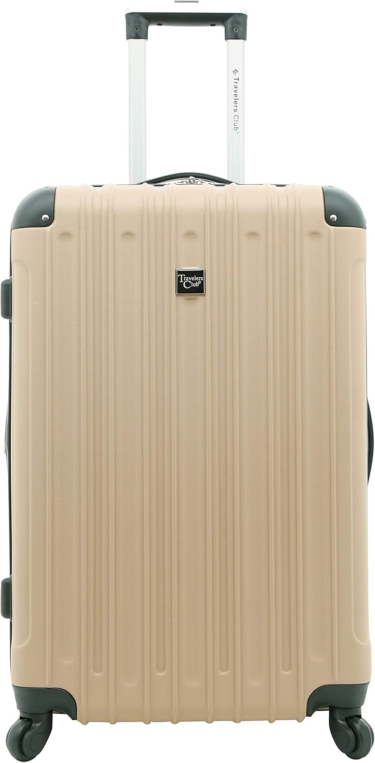 Hardside Travel Luggage, Lilac, Set of 4