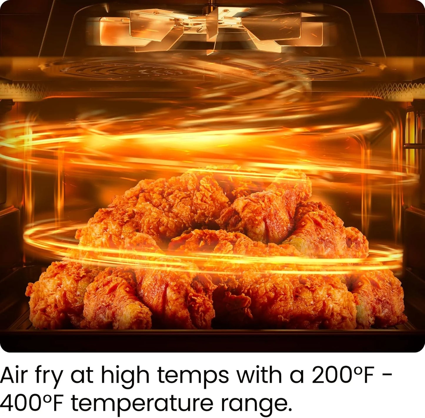 Chefman Compact 6.3-Quart Digital Air Fryer with Rotisserie, Dehydrator, and Convection Oven, 8 Touchscreen Presets