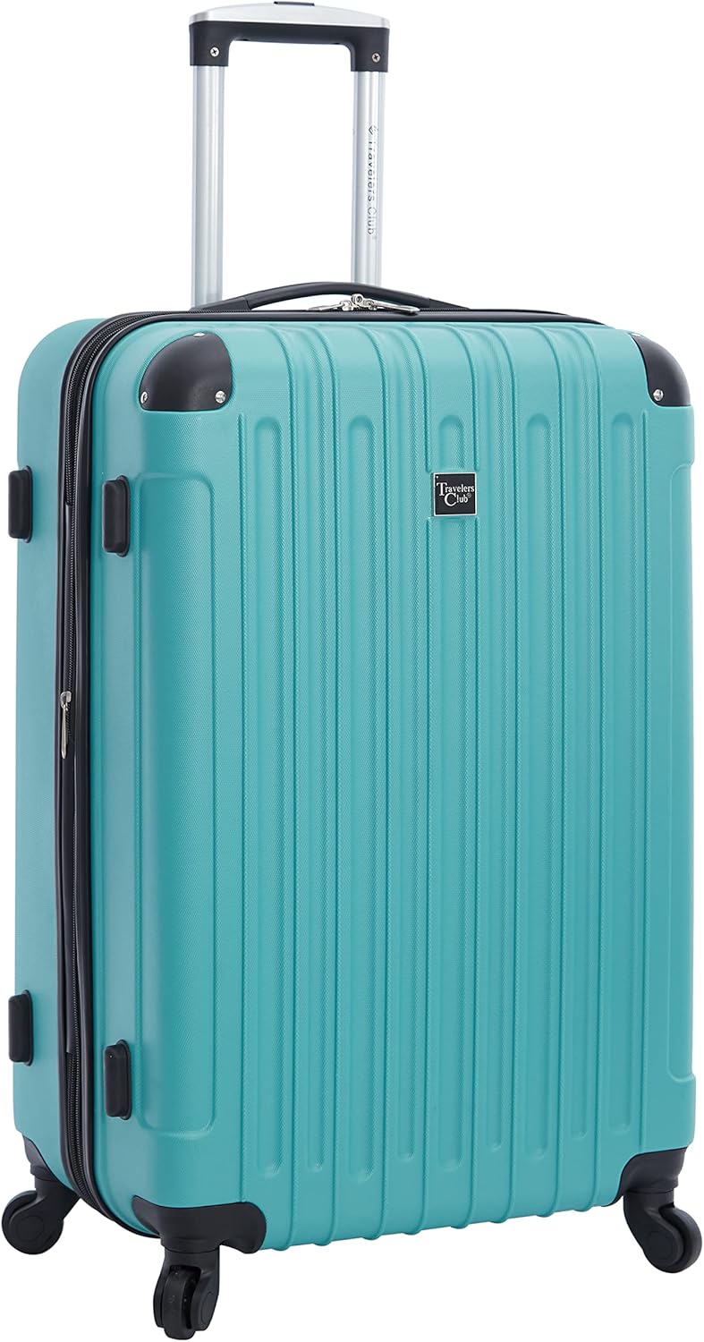 Hardside Travel Luggage, Lilac, Set of 4