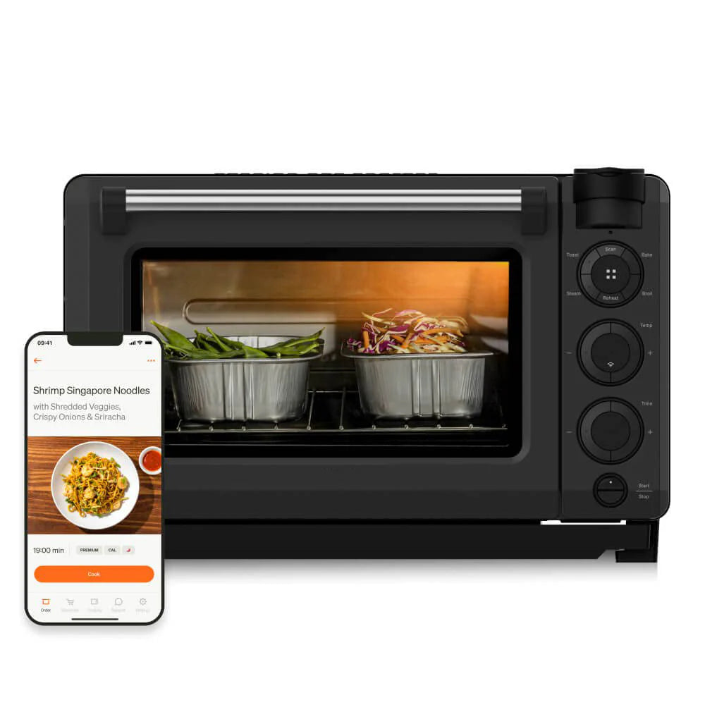 Smart Oven, Air Fryer Oven Combo - Smartphone Controlled Countertop Convection and Toaster Oven