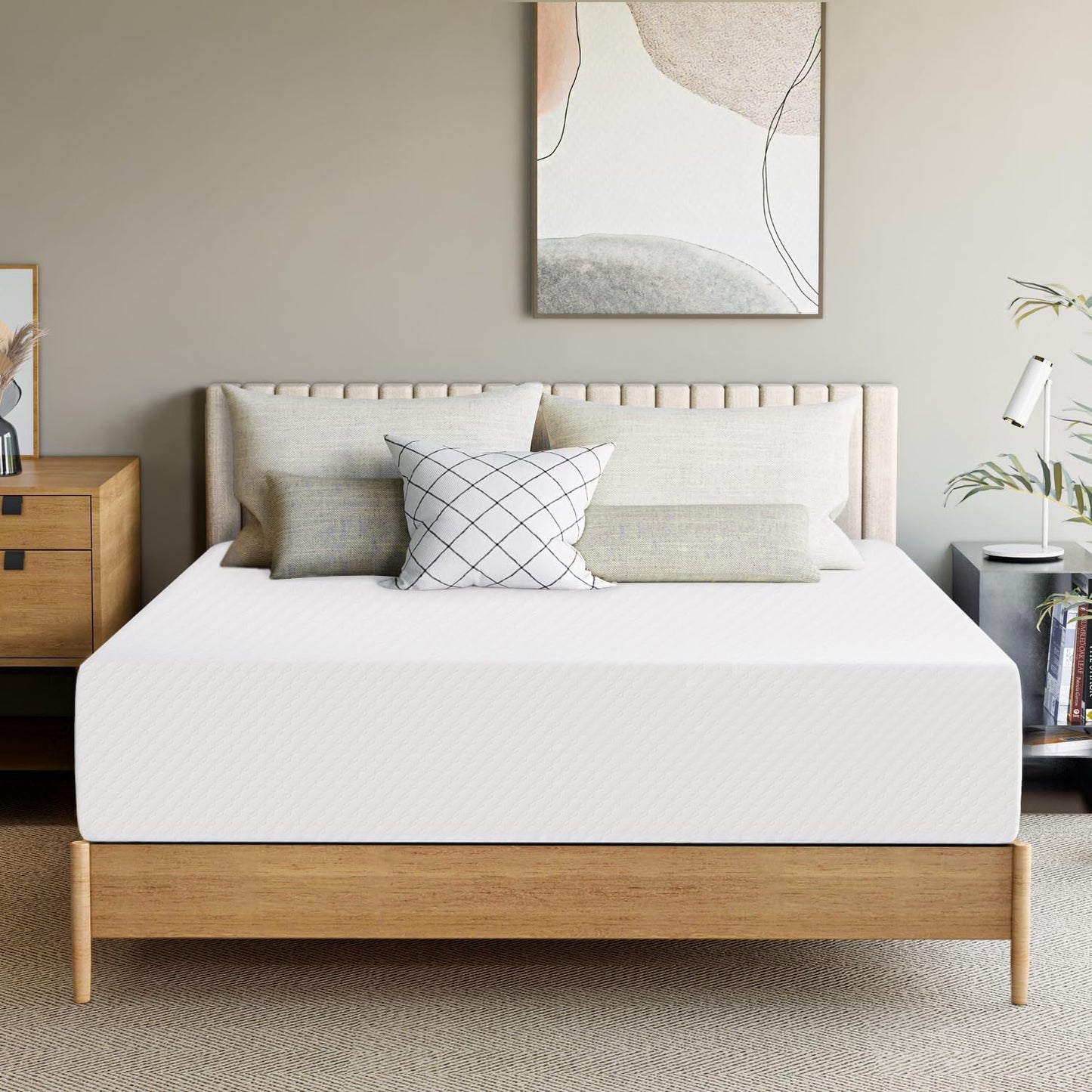 GAESTE 8-inch Fully Cooling Gel Memory Foam Mattress Mattress-in-a-Box