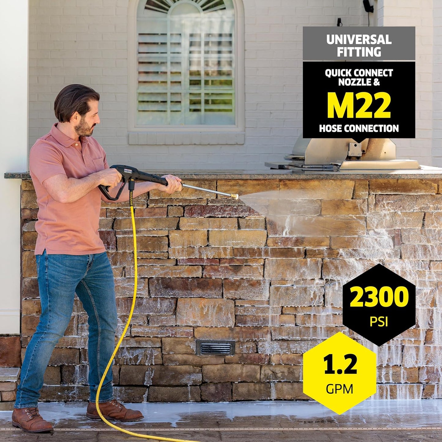 Kärcher Pressure Washer K1700 3 nozzles, detergent box