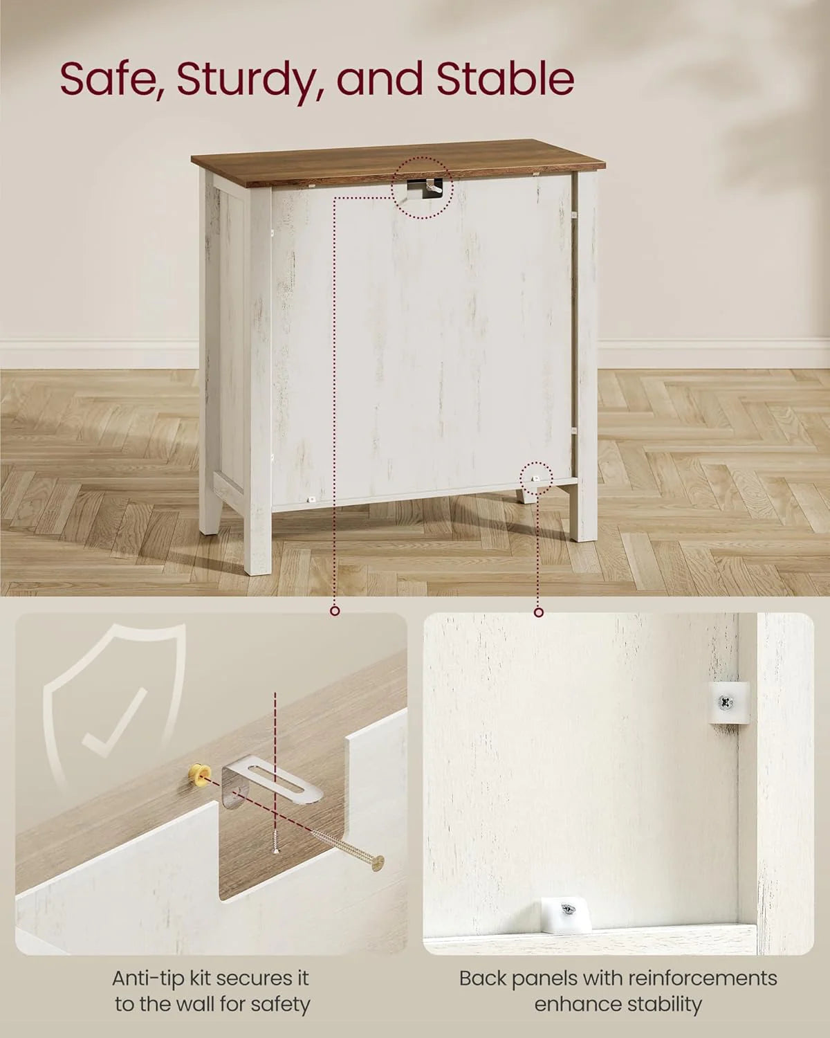 Storage Cabinet Buffet Cabinet with Adjustable Shelves