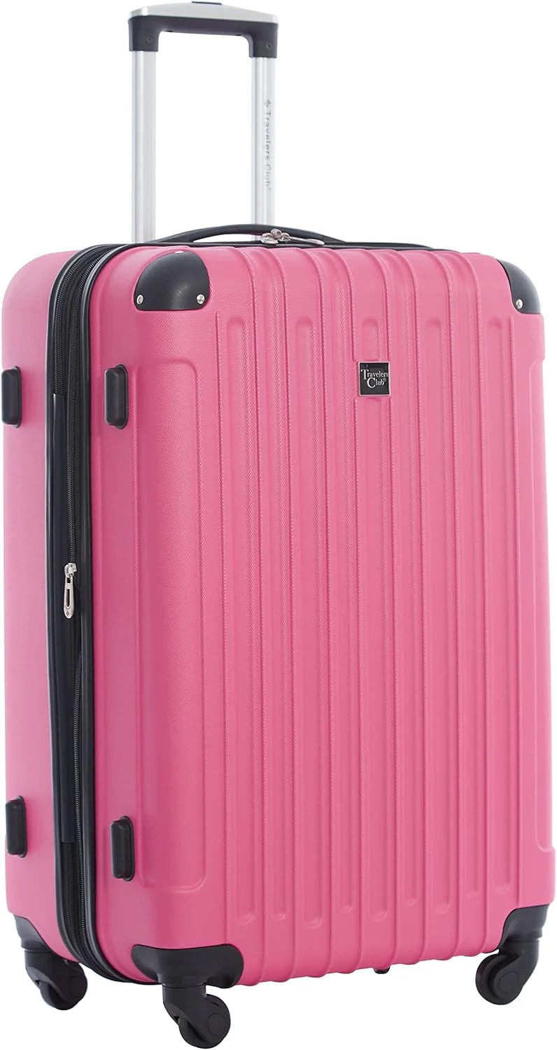 Hardside Travel Luggage, Lilac, Set of 4