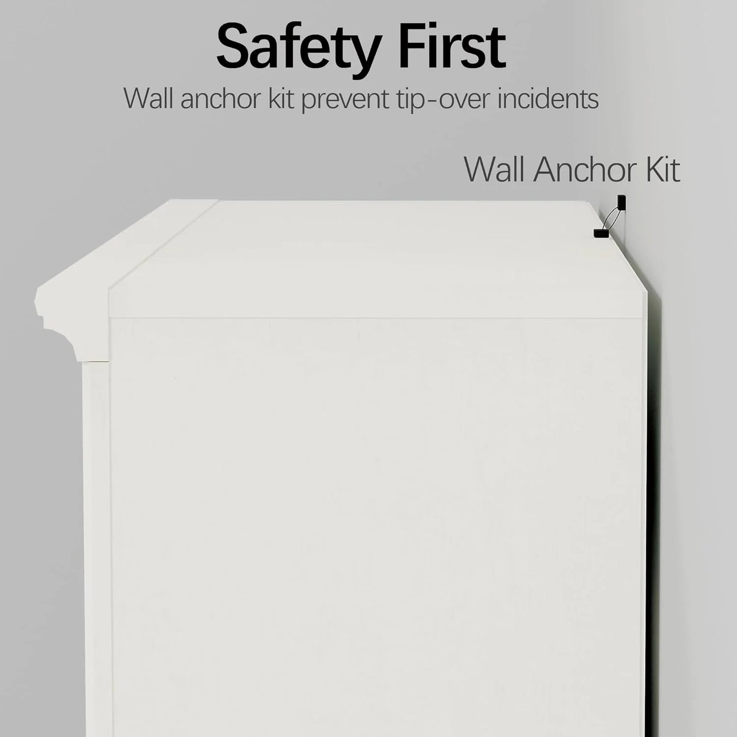 70-Inch Tall White Bookcase 5 Tiers Shelves Open Storage Bookshelf