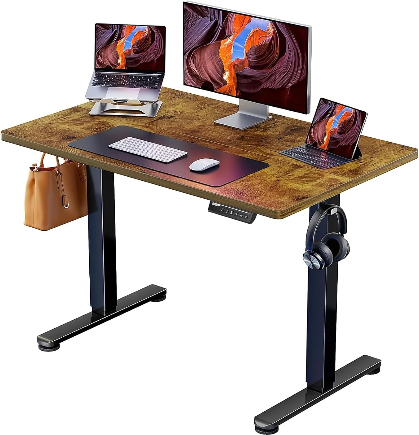 Height Adjustable Electric Standing Desk 47.2 x 23.6 Inches