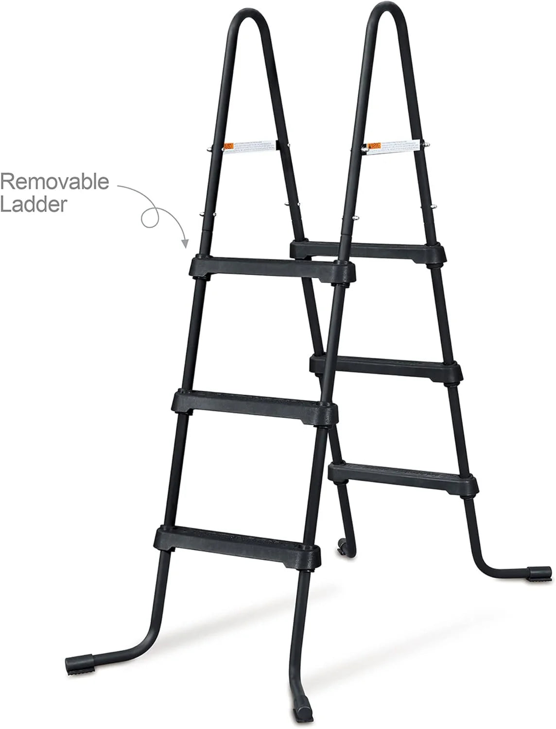 Funsicle 12 Foot by 36 Inch Quickset Round Inflatable Ring Top Outdoor Above Ground Swimming Pool Set with Pump and Cartridge Filter, Dark Herringbone