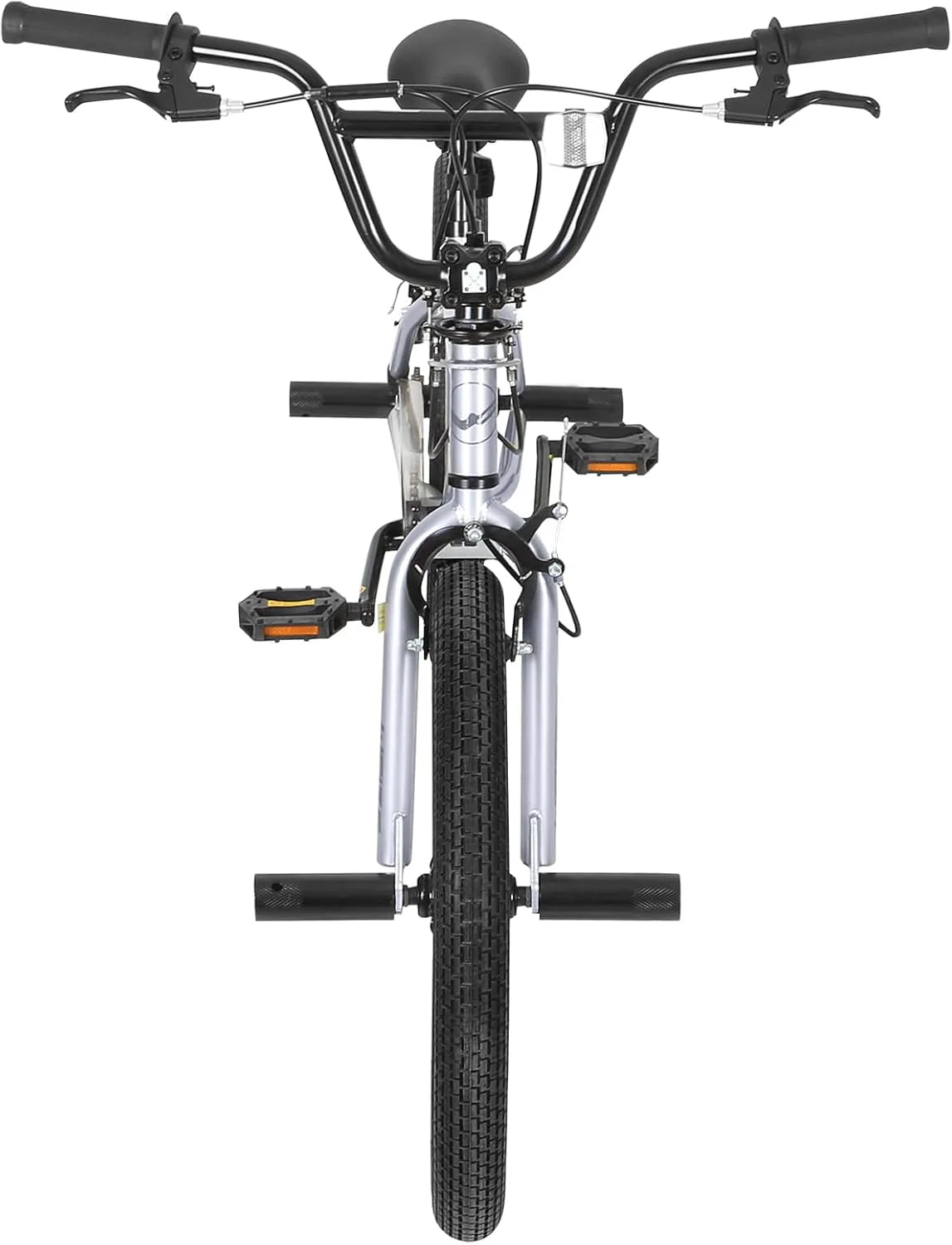 WEIZE Freestyle BMX Bicycle 20 Inch Stunt Bike for Kids and Adults Men and Women High Strength Steel Frame 360 Degree Rotor Freestyle