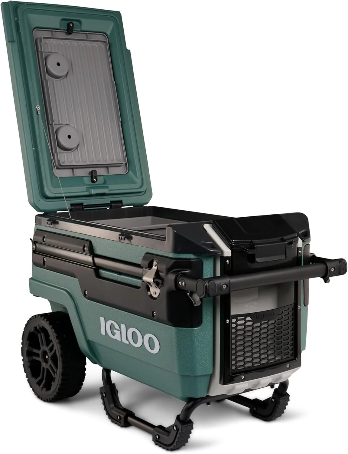 70Qt Wheeled Cooler, Insulated Hard Shell Ice Chest