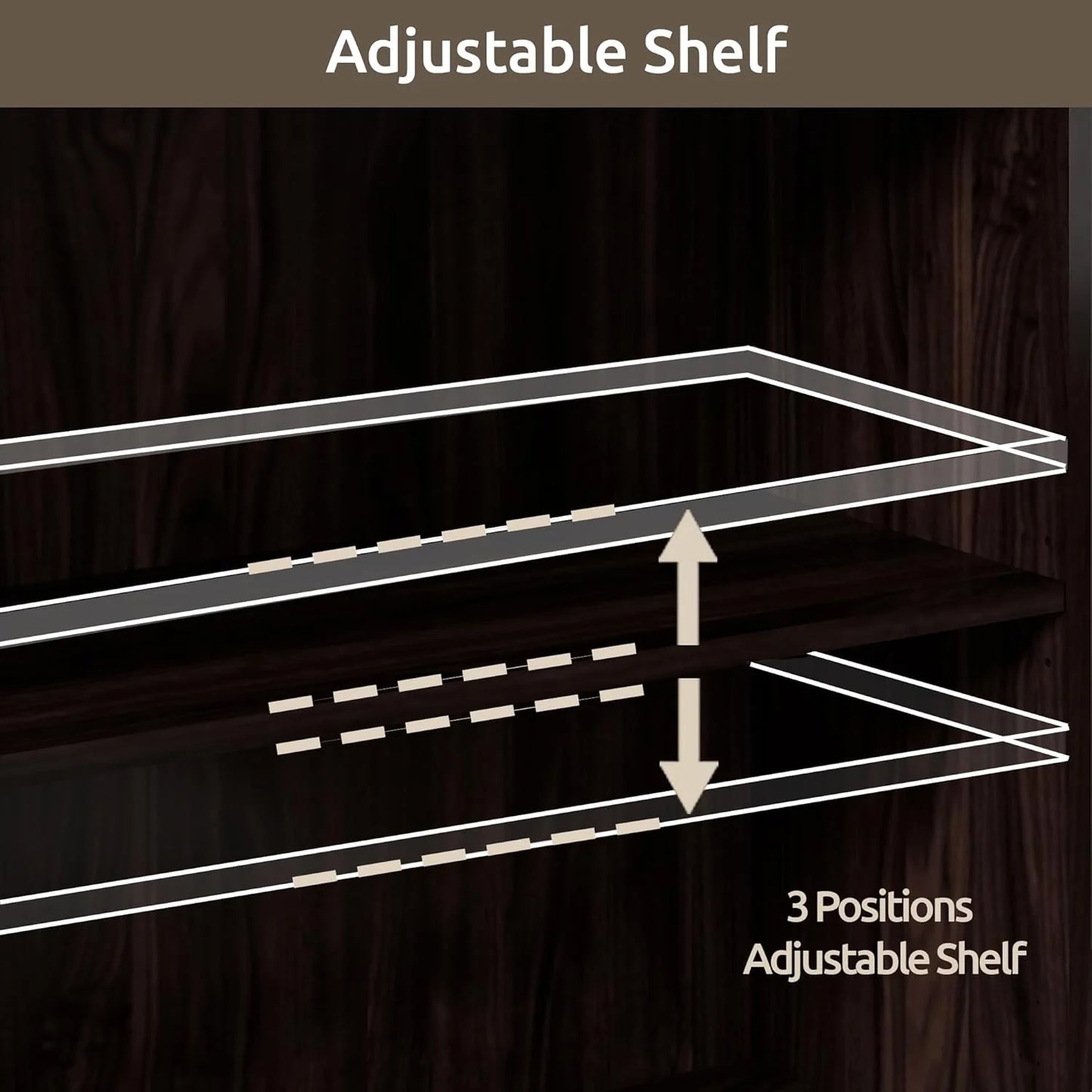 70-Inch Tall White Bookcase 5 Tiers Shelves Open Storage Bookshelf