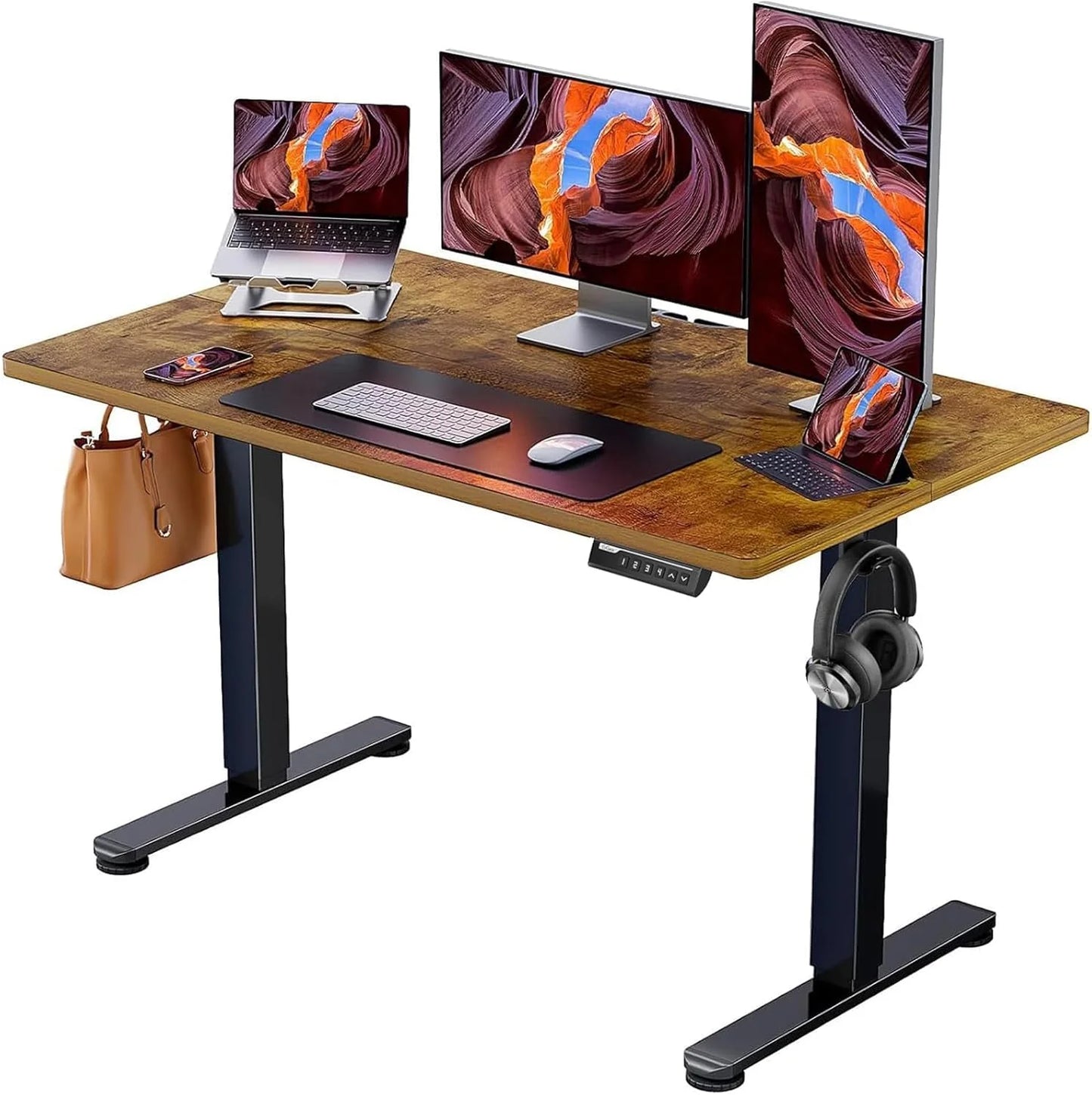 Height Adjustable Electric Standing Desk 47.2 x 23.6 Inches