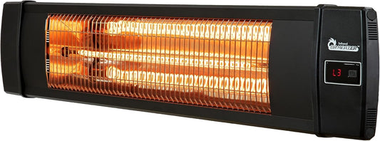 Smart greenhouse heater with built-in temperature control and digital thermostat