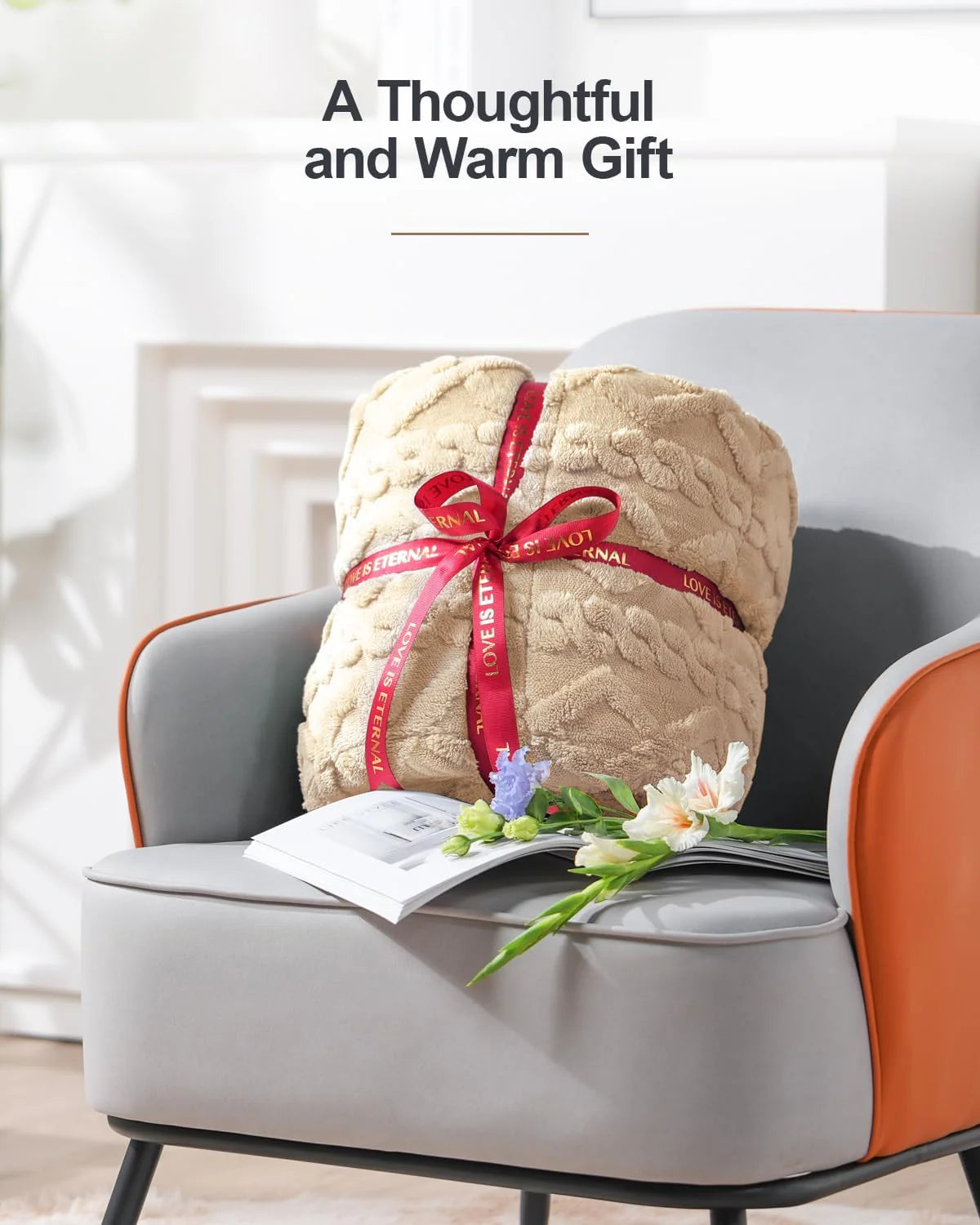 Sherpa Fleece Weighted Blanket 15 lbs 60"x 80"