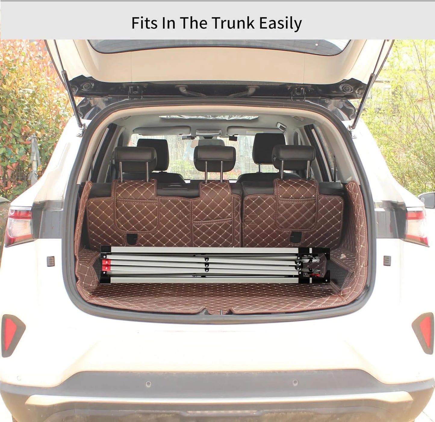 10x10 Pop-Up Awning - One-Click Installation Beach Tent - Outdoor Sunshade Silver Coated Top, 3 Heights and 4 Sand Pockets