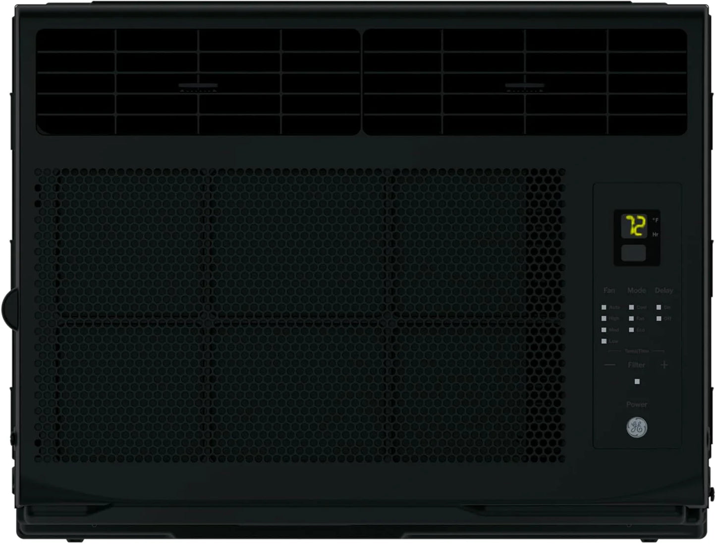 GE Window Air Conditioner Unit, 5,000 BTU for Small Rooms up to 150 sq ft. with Manual Adjustable Fan and Cooling Settings, Perfect for Small Bedroom or Living Room, Easy Install Kit Included, White