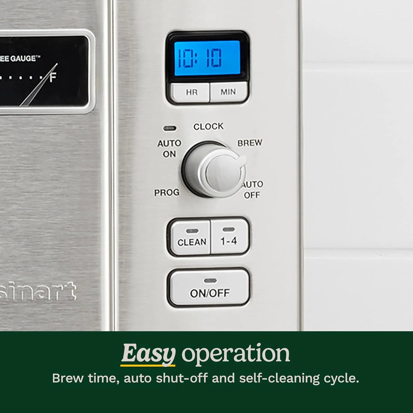 Cuisinart Coffee Maker, 12 Cup Programmable Drip, DCC-3000P1