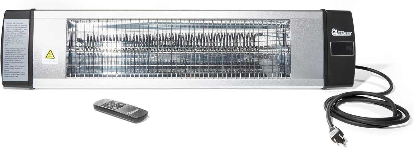 Smart greenhouse heater with built-in temperature control and digital thermostat