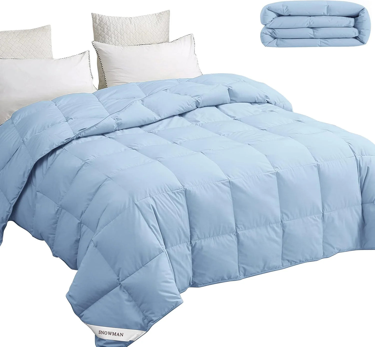 Premium Down Comforter 3D Baffle Box Design