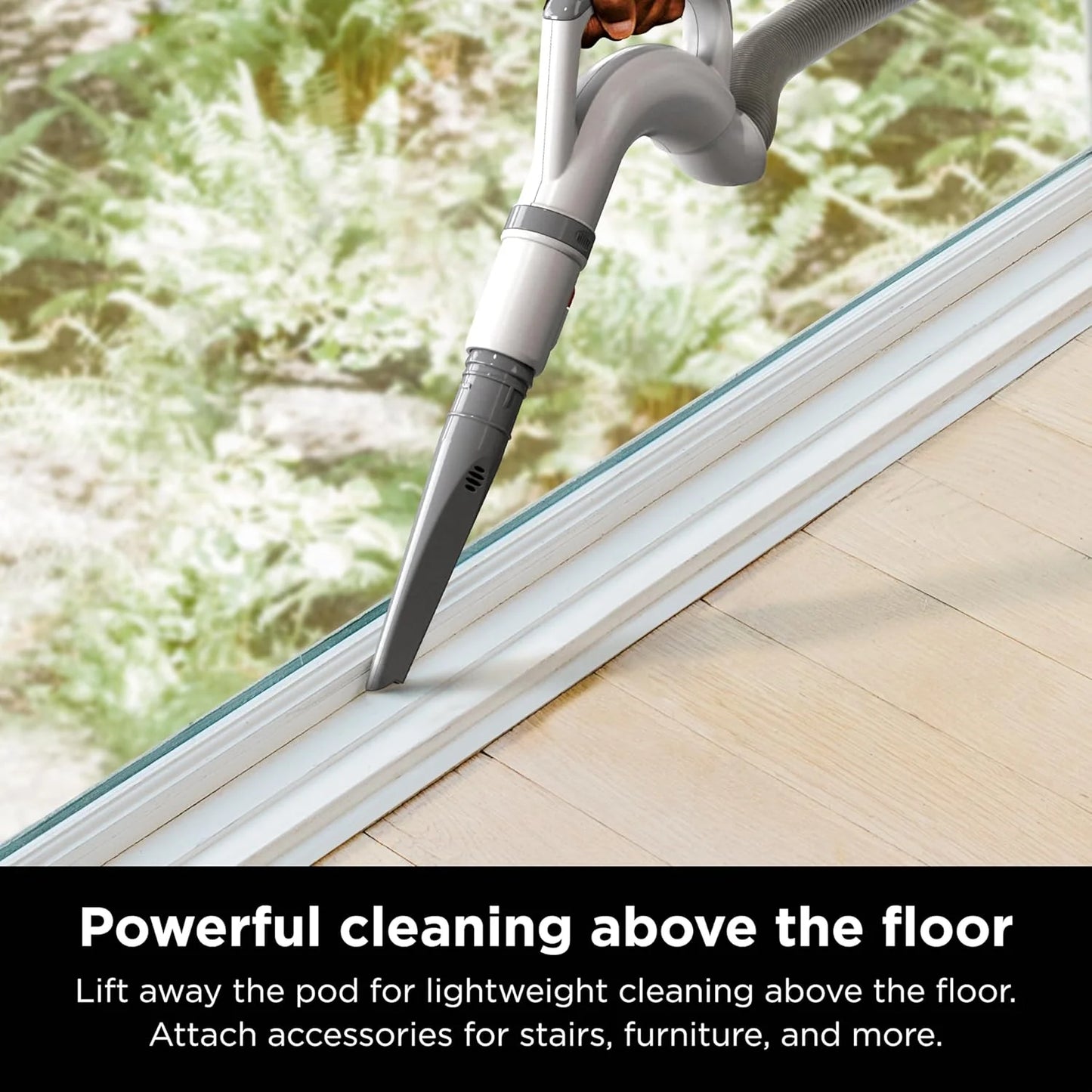 Upright Vacuum Navigator Lift-Away Deluxe with Large Dust Cup Capacity HEPA Filter Swivel Steering Upholstery Tool & Crevice Tool