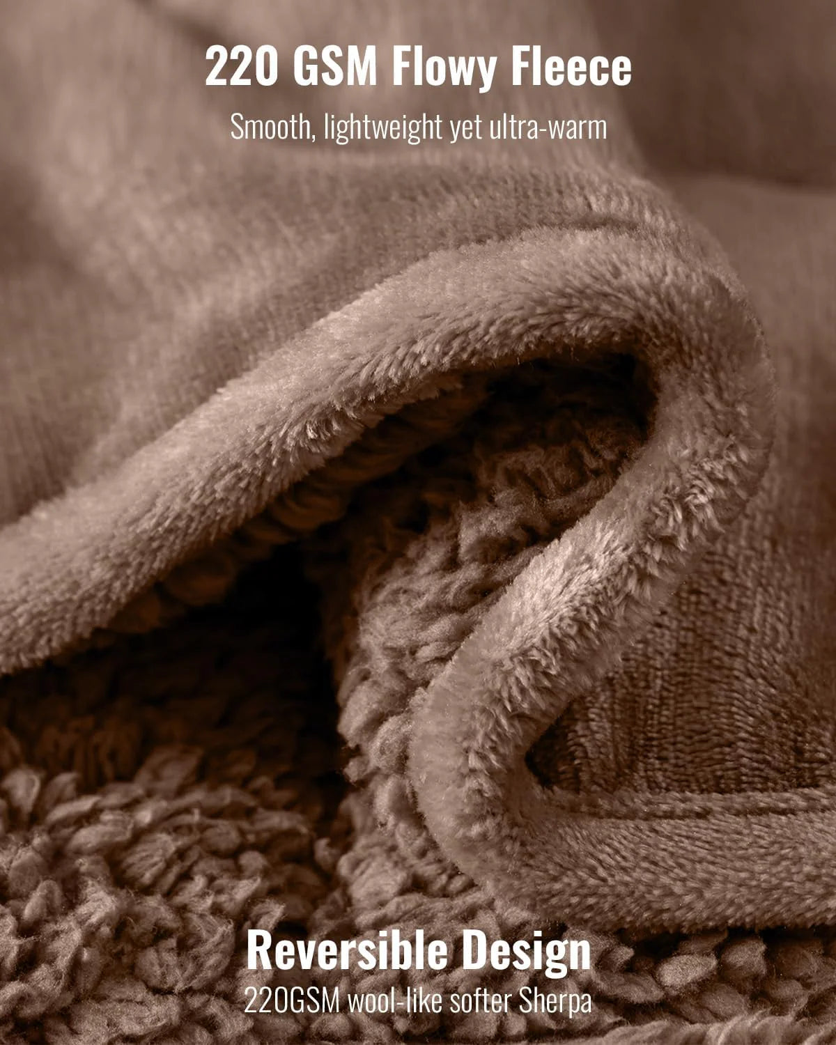 Weighted Blanket Queen Size 15lbs 60x80 inches with Soft Plush Fleece