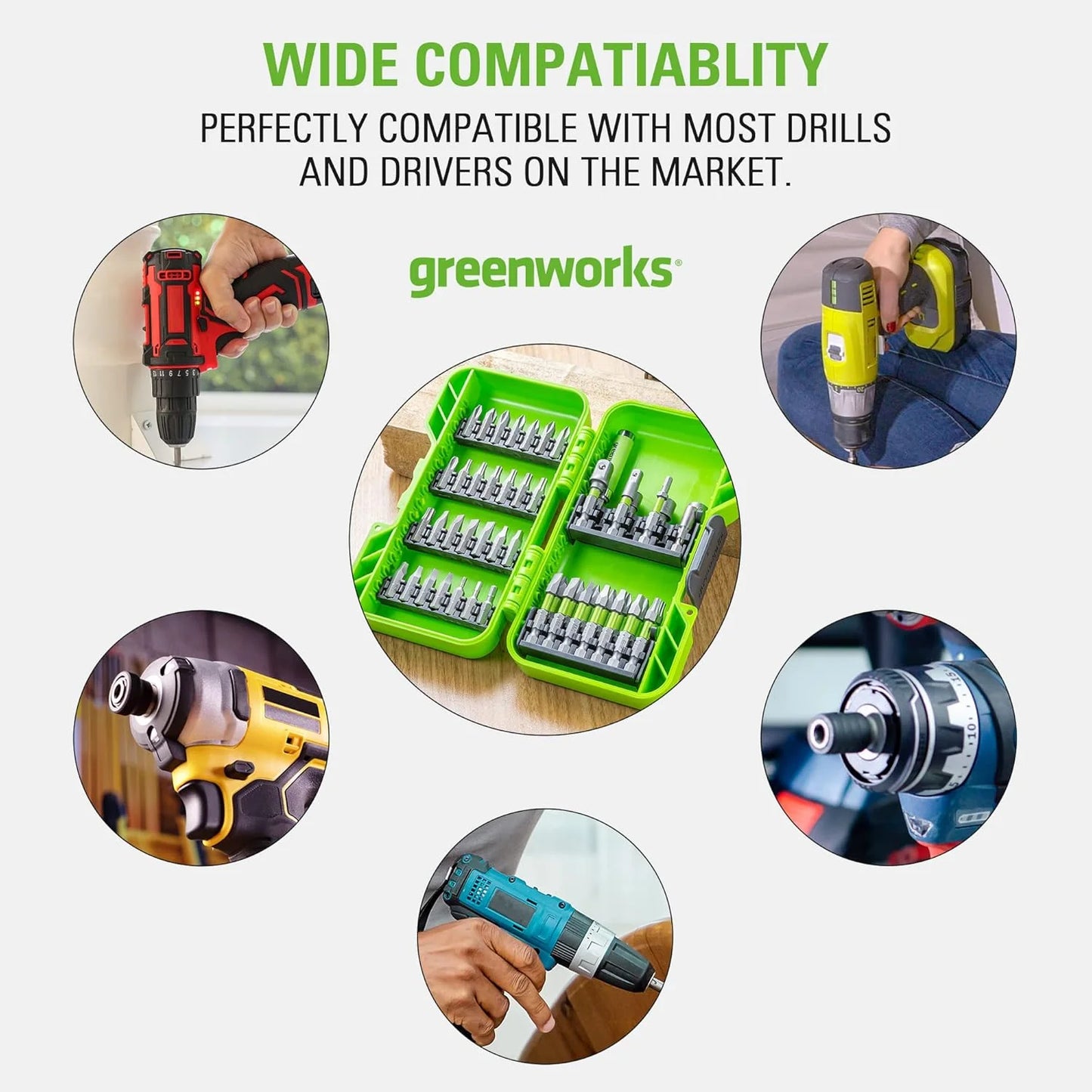 24V Brushless Cordless Drill and Impact Driver,Power Tool Combo Kit Included 1/2”Drill & 1/4”Hex Impact Driver and (2) Batteries, Fast Charger, 2 pcs Drill Bit Set & Bag