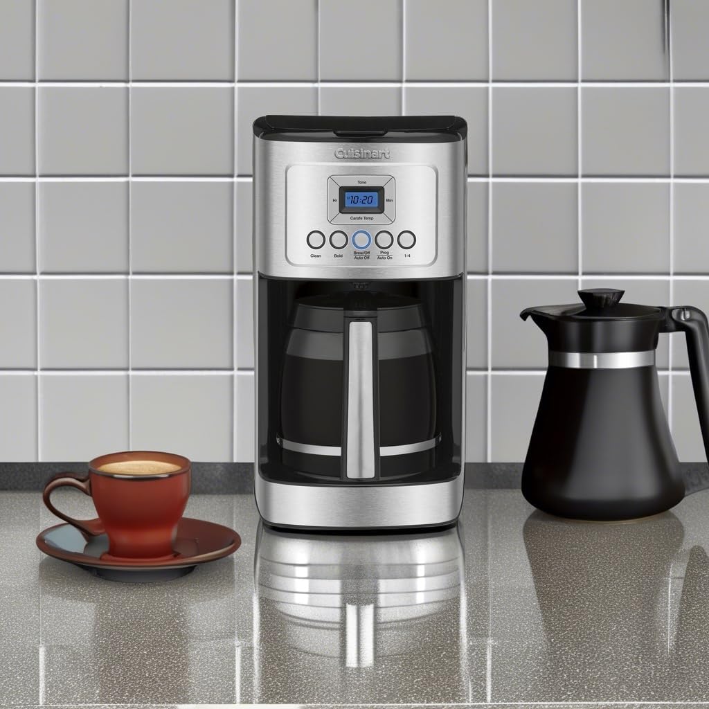 Cuisinart DCC-3200P1 Coffee Maker Fully Automatic with Brew Strength Control