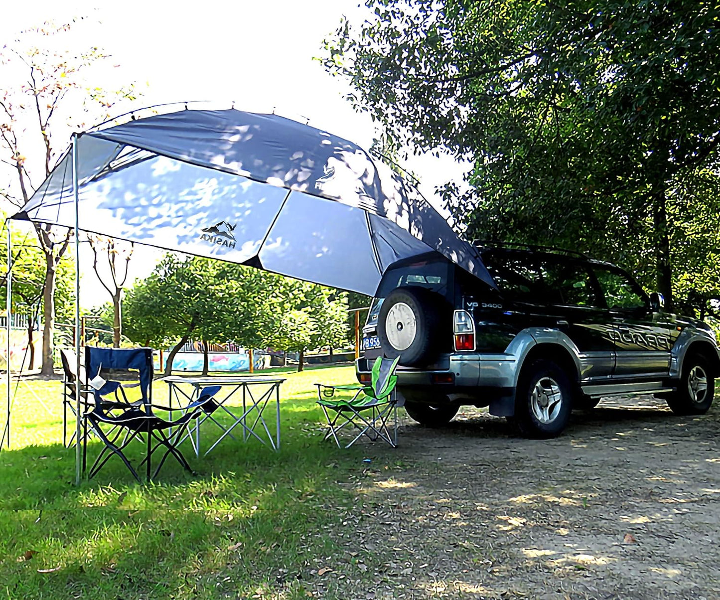 Portable Camping Awning Tent for SUV Truck Van Trailer Use